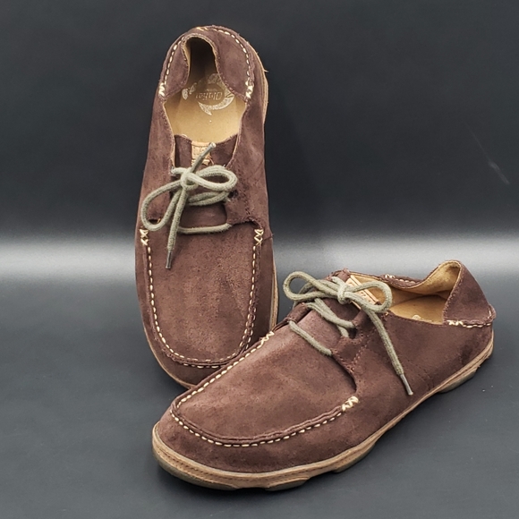 *SOLD *Olukai Ohana Nubuck lace up, or slip on, your choice, casual mens - Picture 2 of 12